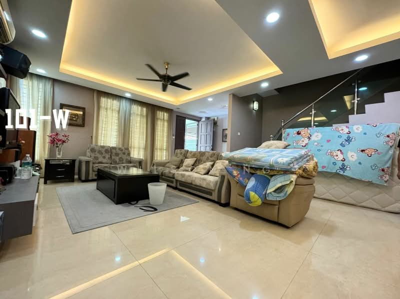 Rumah Berkembar untuk Dijual di Taman Aman Perdana (Kapar) - Wilson Ng - Living Room - PropertyGuru.com.my
