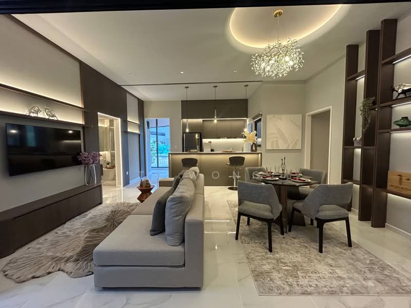 Service Residence for Sale at Laverra Residences - TL Wong - Living Room - PropertyGuru.com.my