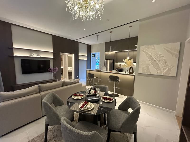 Service Residence for Sale at Laverra Residences - TL Wong - Living Room - PropertyGuru.com.my