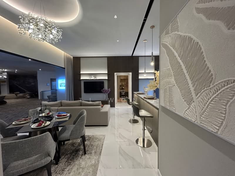 Service Residence for Sale at Laverra Residences - TL Wong - Living Room - PropertyGuru.com.my