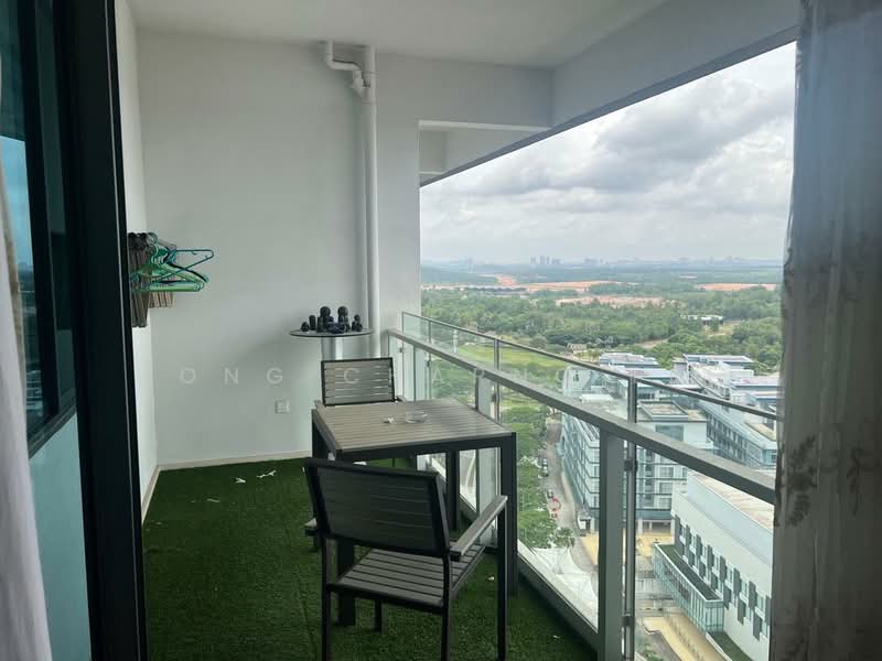 Servis Apartment untuk Disewa di Imperia - Hong Charng Lee - Balcony - PropertyGuru.com.my