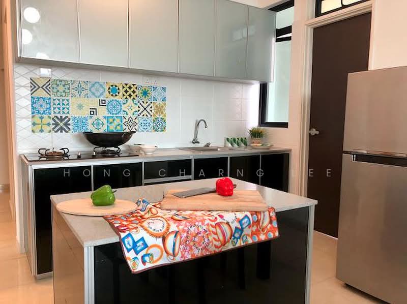 Service Residence for Rent at Sky Breeze Service Apartment - Hong Charng Lee - Kitchen - PropertyGuru.com.my