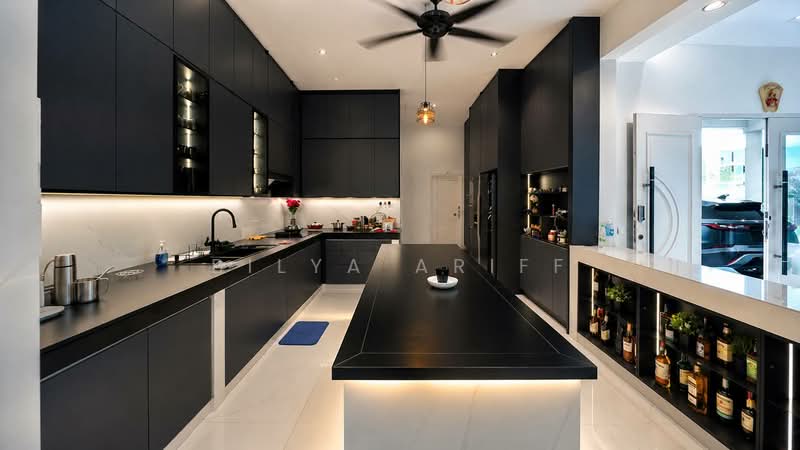 Rumah Teres 3 Tingkat untuk Dijual di Bandar Nusaputra (Puchong) - BILYA ARIFF - Kitchen - PropertyGuru.com.my
