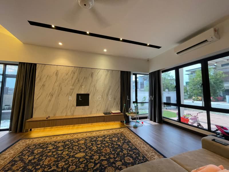 Semi-Detached House for Sale in Rawang (Selangor) - Alice Low - Living Room - PropertyGuru.com.my