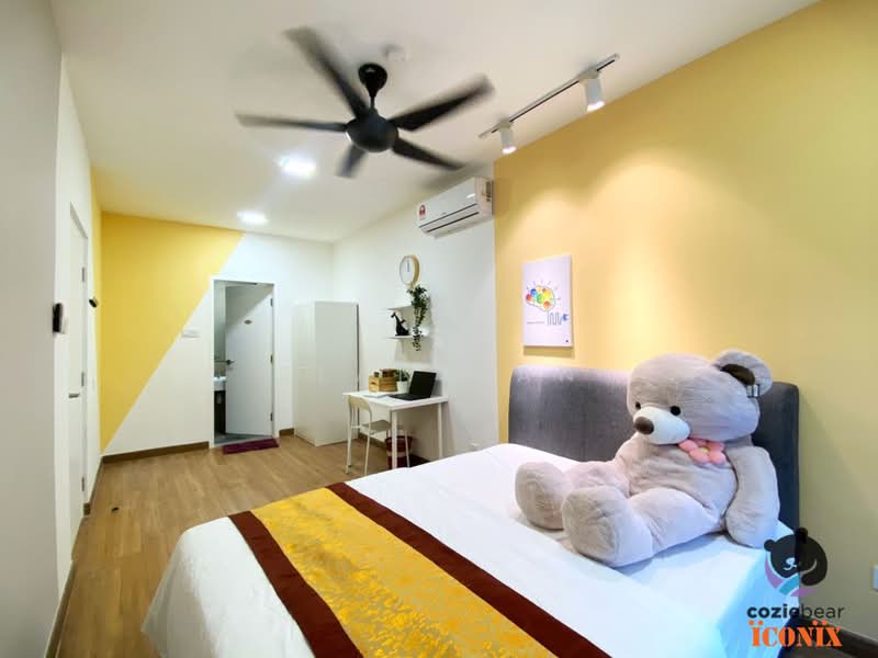 Service Residence for Rent at AraTre' Residences - Sean Gan - Bedroom - PropertyGuru.com.my