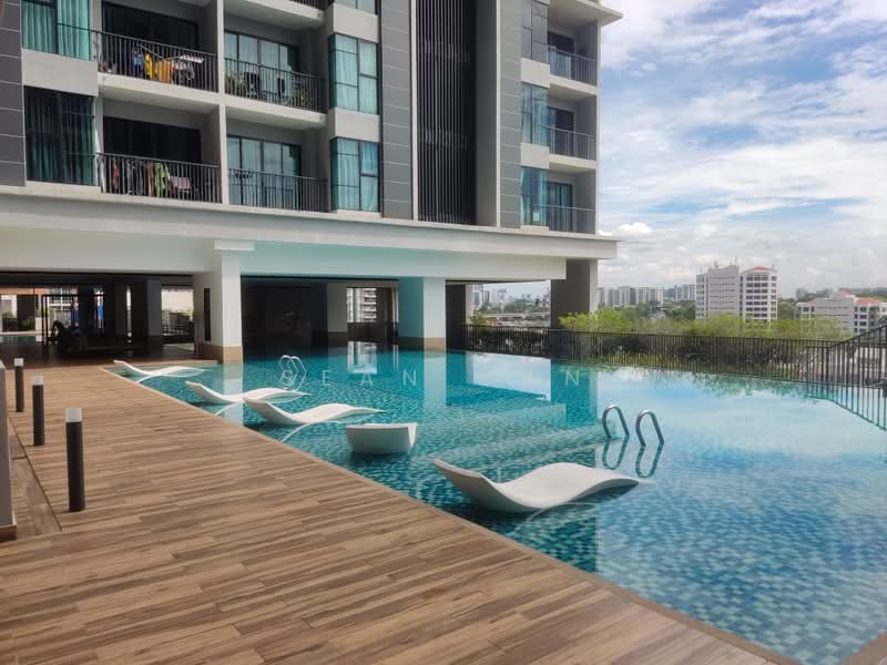 Service Residence for Rent at AraTre' Residences - Sean Gan - Pool - PropertyGuru.com.my