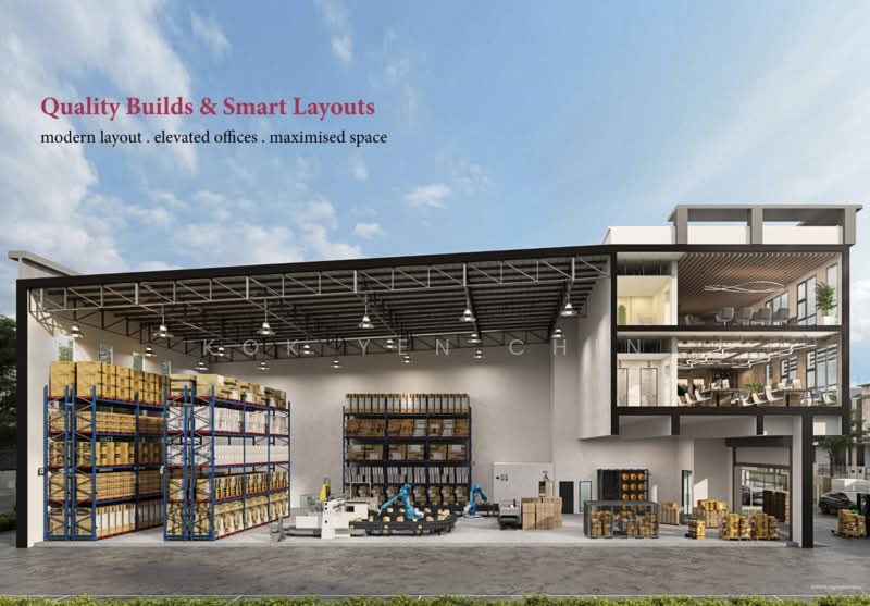 Semi-D Factory for Sale in Bandar Puncak Alam (Puncak Alam) - Kok Yen Chin - Exterior - PropertyGuru.com.my