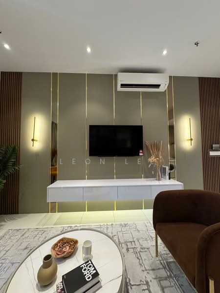 Servis Apartment untuk Dijual di Golden Crown Residence - Leon Lee - Living Room - PropertyGuru.com.my