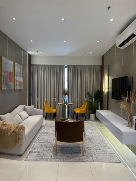 Servis Apartment untuk Dijual di Golden Crown Residence - Leon Lee - Living Room - PropertyGuru.com.my