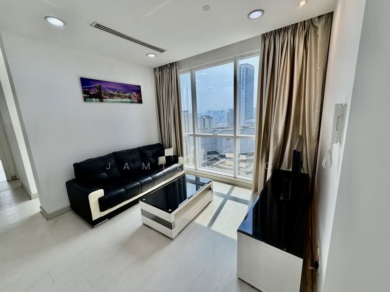 Servis Apartment untuk Disewa di Serviced Residence @ Binjai 8 - Jamie Yong - Living Room - PropertyGuru.com.my