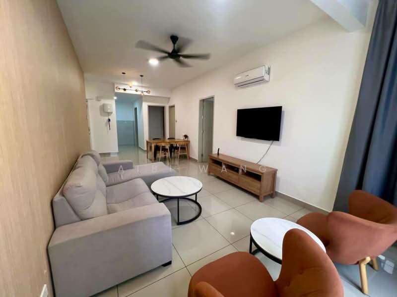 Servis Apartment untuk Dijual di Bali Residences - Aibi Wang - Living Room - PropertyGuru.com.my