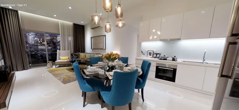 Servis Apartment untuk Dijual di The Atera @ Petaling Jaya - Phase 2 - Aylex . - Living Room - PropertyGuru.com.my