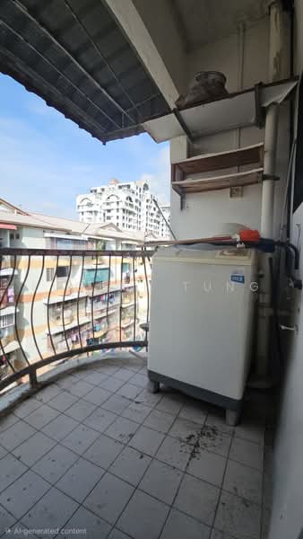 Flat for Sale at Desa Permai Indah Flat - Eugene Tung - Balcony - PropertyGuru.com.my
