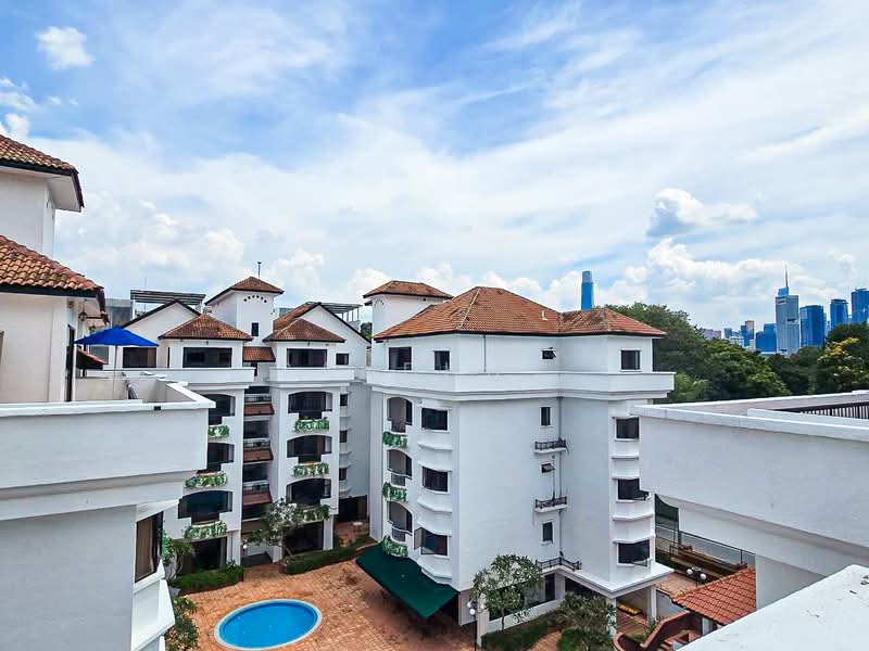Condominium for Rent at Wickham Residence - Sandhu . - View from Balcony - PropertyGuru.com.my