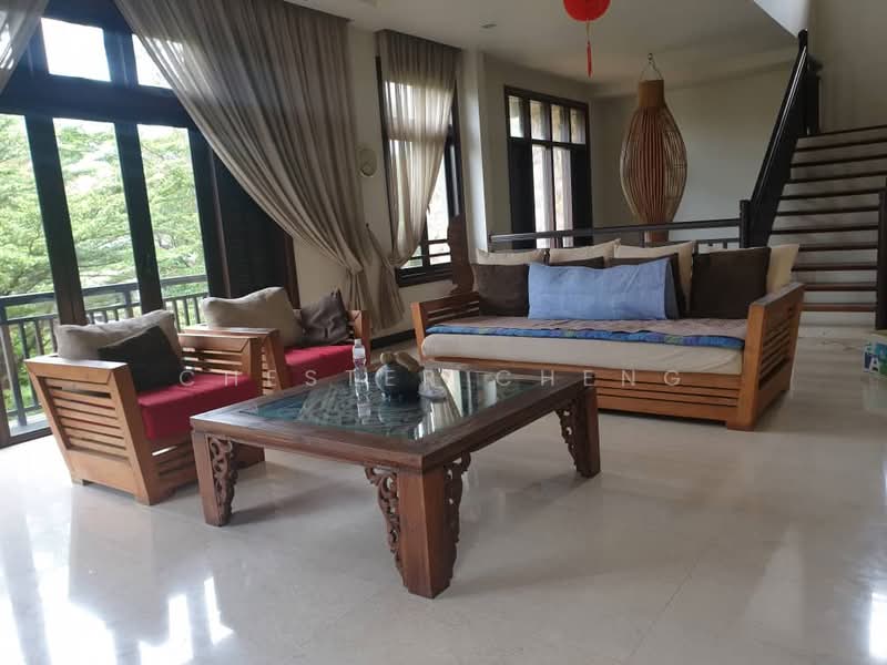Rumah Banglo untuk Dijual di Temasya Glenmarie (Glenmarie) - Chester Cheng - Living Room - PropertyGuru.com.my