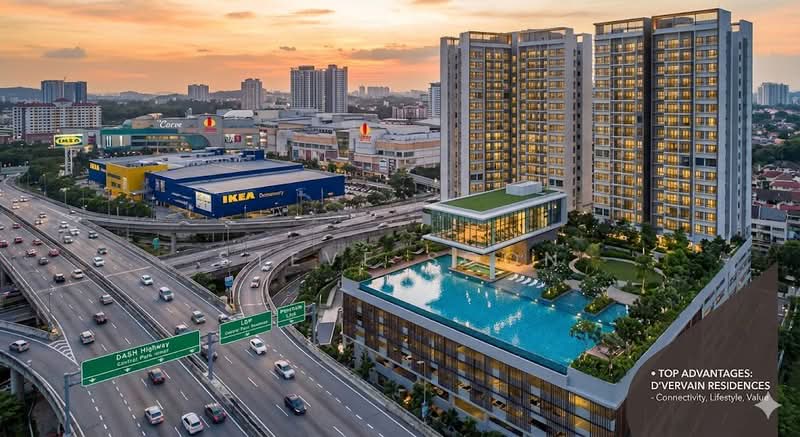 Service Residence for Sale at D'Vervain - Steve Soon - Exterior - PropertyGuru.com.my