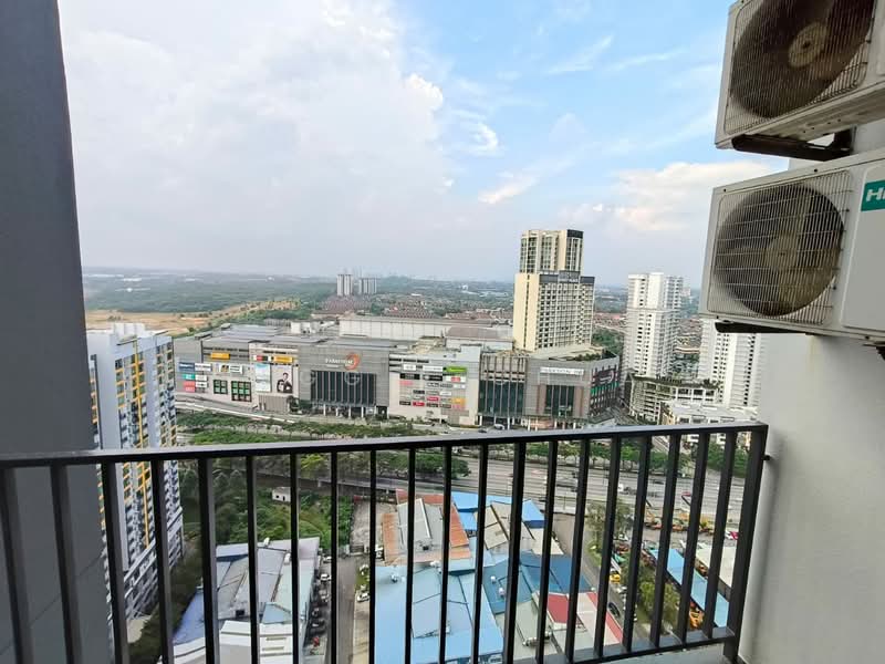 Servis Apartment untuk Disewa di Greenfield Regency - Peggie Chua - Balcony - PropertyGuru.com.my