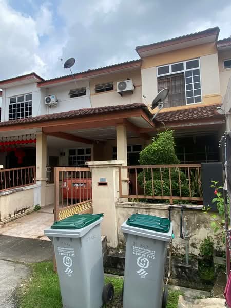 Rumah Teres 2 Tingkat untuk Dijual di Taman Angkasa Nuri (Durian Tunggal) - Carman Lua - Exterior - PropertyGuru.com.my