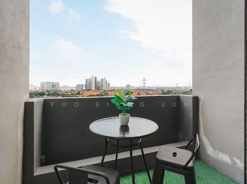 Service Residence for Rent at Lumi Tropicana Serviced Residence - Foo Siang Jun - Balcony - PropertyGuru.com.my