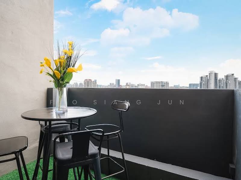 Service Residence for Rent at Lumi Tropicana Serviced Residence - Foo Siang Jun - Balcony - PropertyGuru.com.my