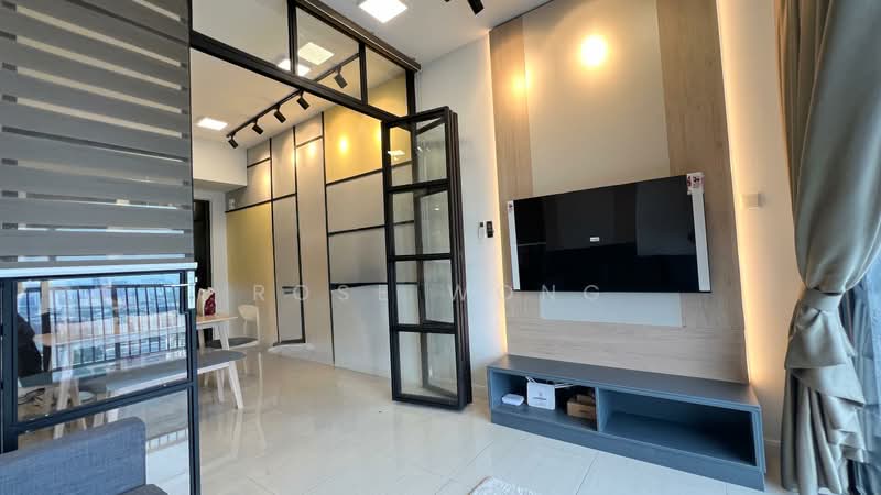 Kondominium untuk Dijual di One Cochrane Residence - Rose Wong - Living Room - PropertyGuru.com.my