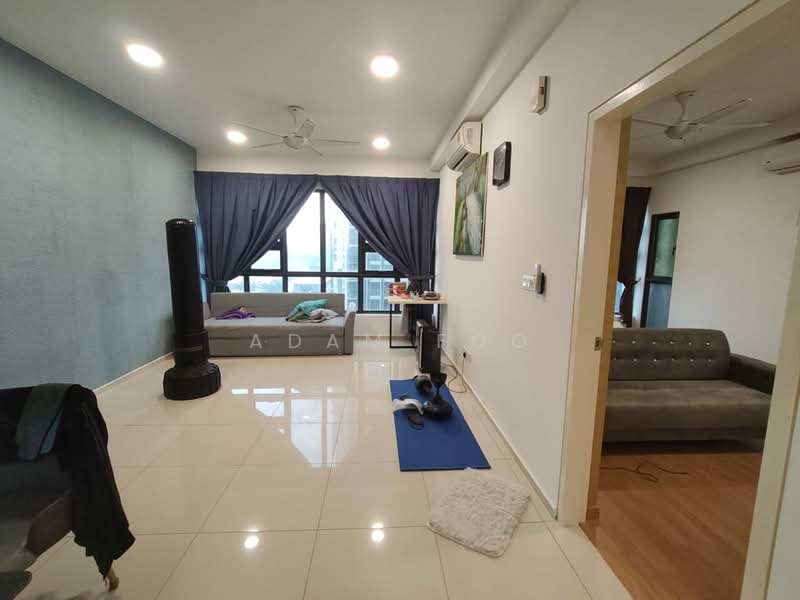 Servis Apartment untuk Dijual di EkoCheras Service Residences - Adam Foo - Living Room - PropertyGuru.com.my