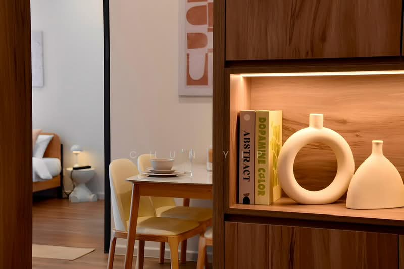 Servis Apartment untuk Disewa di Sunway Velocity TWO - Chun Yip - Dining Room - PropertyGuru.com.my