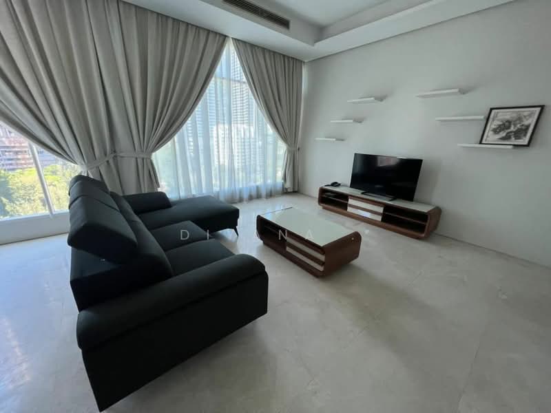 Service Residence for Rent at Quadro Residences - Diyana . - Living Room - PropertyGuru.com.my