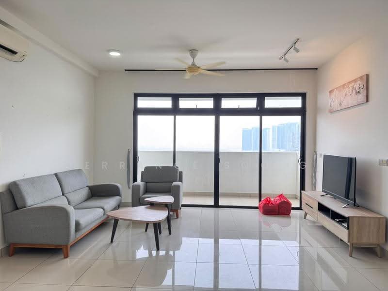 Kediaman Servis untuk Disewa di Meridin Suites @ The Meridin - Terrance Soong - Living Room - PropertyGuru.com.my