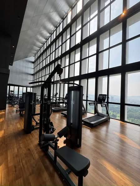 Kediaman Servis untuk Dijual di Conlay Signature Suites by E&O - Justin Lim - Gym - PropertyGuru.com.my