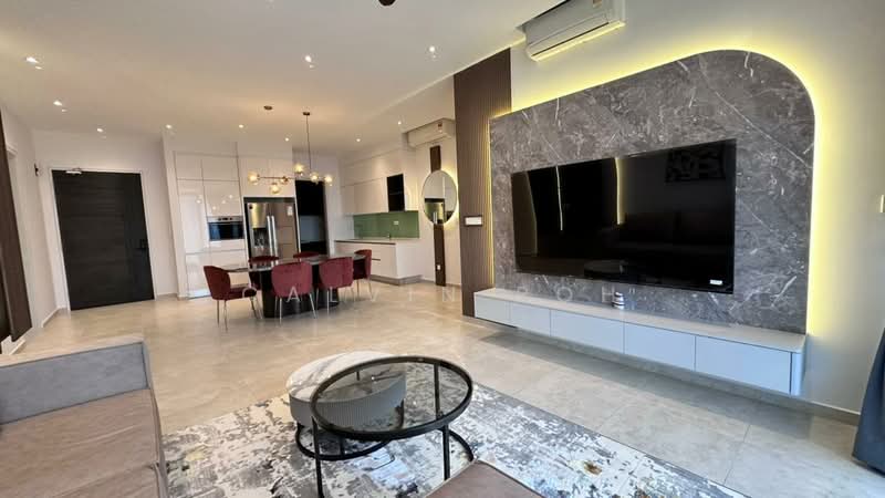 Condominium for Sale at Trinity Pentamont - Calvin Poh - Living Room - PropertyGuru.com.my