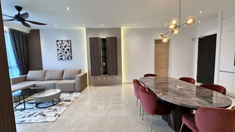 Condominium for Sale at Trinity Pentamont - Calvin Poh - Living Room - PropertyGuru.com.my