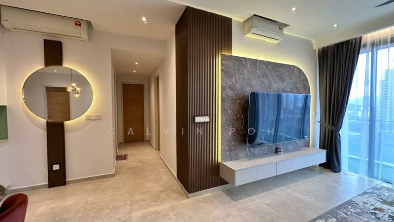 Condominium for Sale at Trinity Pentamont - Calvin Poh - Living Room - PropertyGuru.com.my