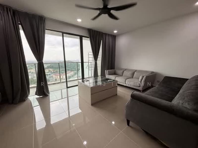 Servis Apartment untuk Dijual di Amerin Residence - Rachel Ji Won - Living Room - PropertyGuru.com.my