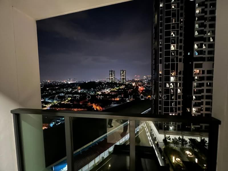 Service Residence for Rent at Suria Garden - Aaron Chong - Balcony - PropertyGuru.com.my