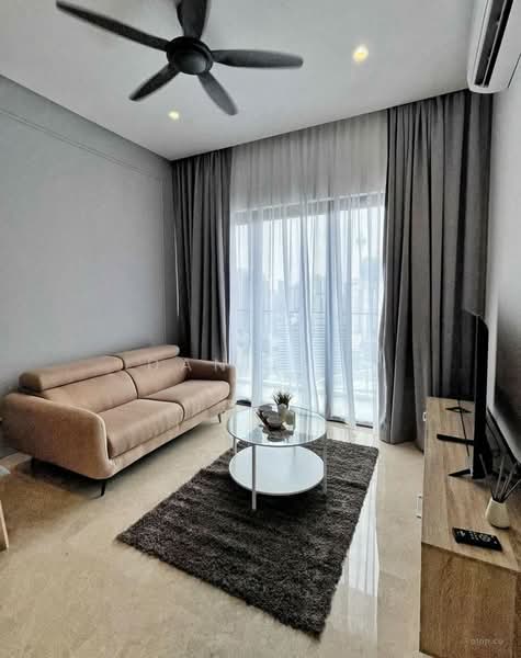 Service Residence for Rent at Lucentia Residences - Daniel . - Living Room - PropertyGuru.com.my