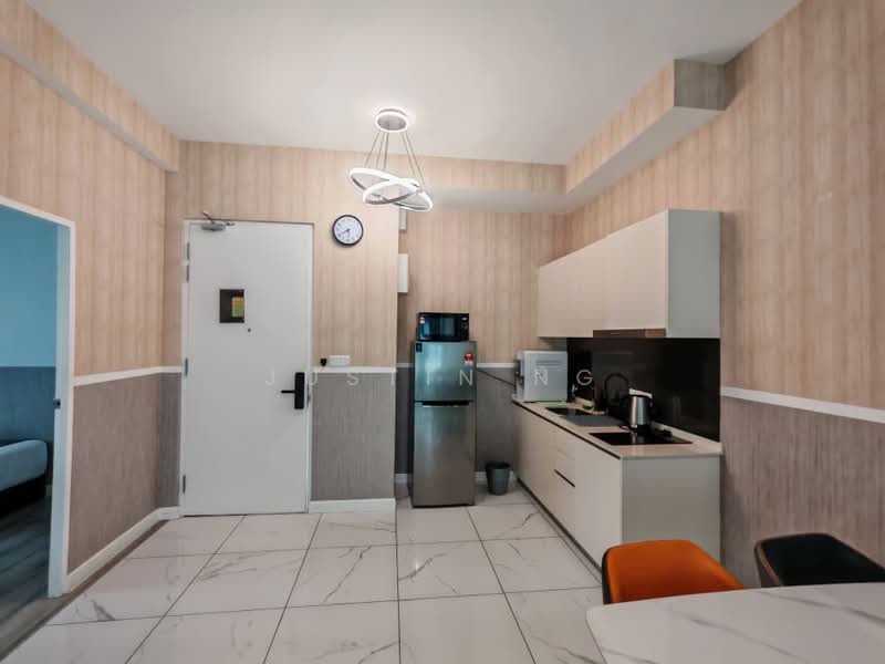 Servis Apartment untuk Dijual di Cubic Botanical - Justin Ng - Kitchen - PropertyGuru.com.my
