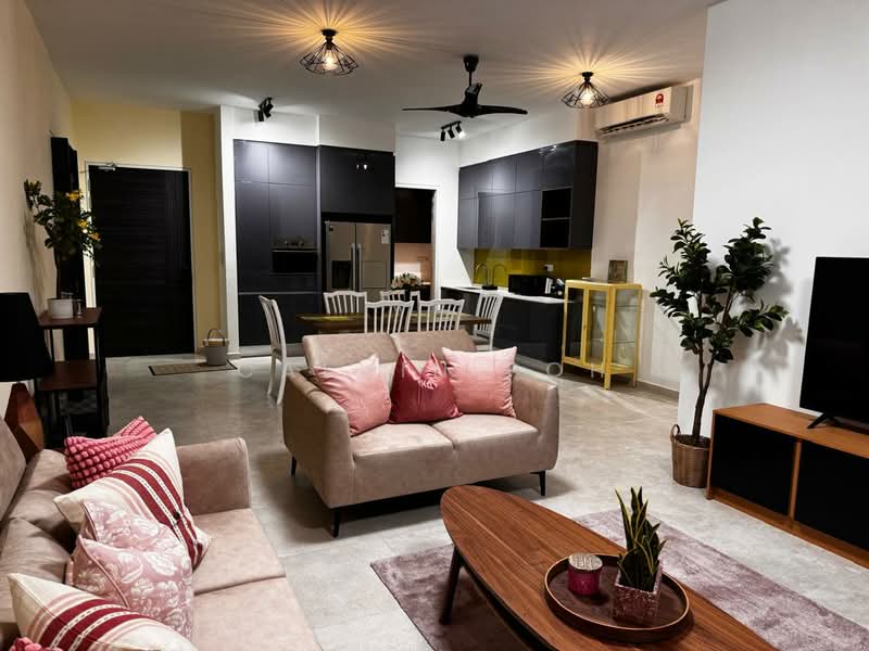 Condominium for Sale at Trinity Pentamont - Calvin Poh - Living Room - PropertyGuru.com.my