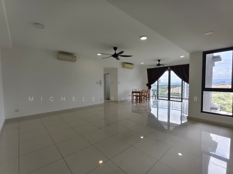 Condominium for Sale at Teega Residences - Michele Sylvester - Living Room - PropertyGuru.com.my