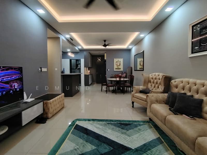 Servis Apartment untuk Dijual di V-Residensi 5 - Edmund CH Leow - Living Room - PropertyGuru.com.my