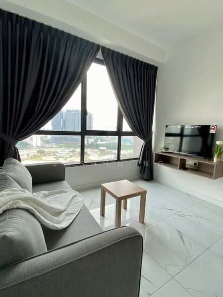 Service Residence for Rent at Cubic Botanical - Justin Ng - Living Room - PropertyGuru.com.my
