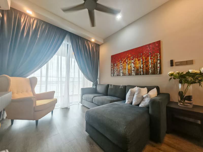 Kondominium untuk Dijual di Amberside @ Country Garden Danga Bay - Yen Ma - Living Room - PropertyGuru.com.my