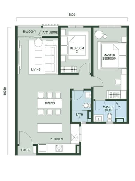 Kondominium untuk Dijual di Aras Residences - Evans Ee - PropertyGuru.com.my