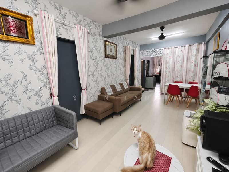 Flat for Sale at Taman Setia Rawang Flat - SEAN TAN - Living Room - PropertyGuru.com.my