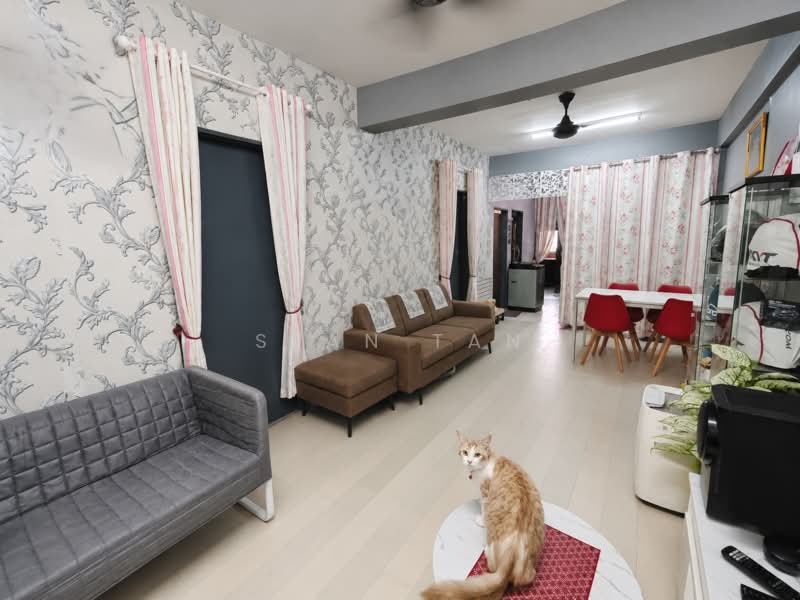 Flat for Sale at Taman Setia Rawang Flat - SEAN TAN - Living Room - PropertyGuru.com.my