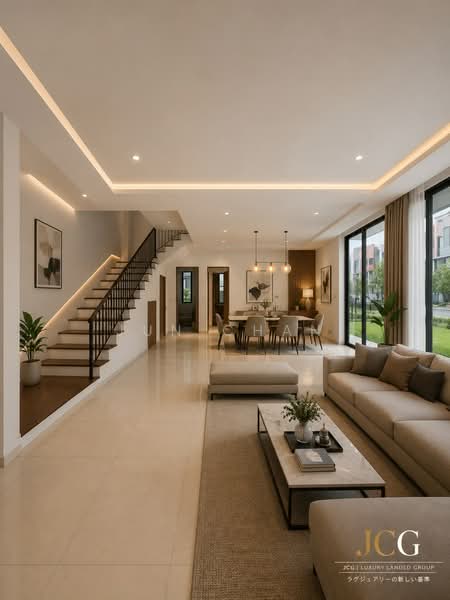3-storey Terraced House for Sale in Taman Puchong Legenda (Puchong) - Jun Chan - Living Room - PropertyGuru.com.my