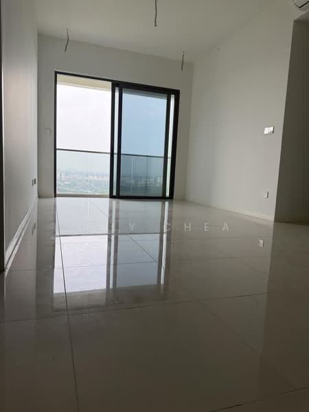 Service Residence for Sale at Edelweiss @ Tropicana Gardens - Joey Chea - Living Hall with Greenery - PropertyGuru.com.my