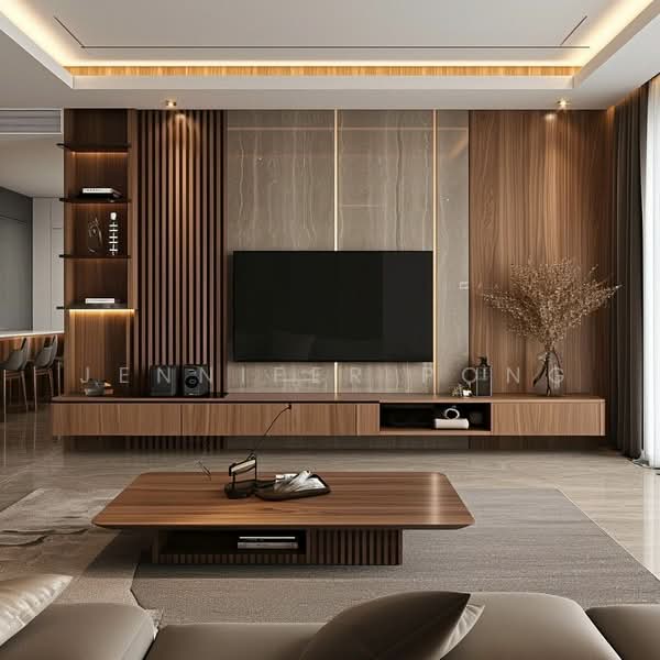 Kondominium untuk Dijual di Taman Sri Sentosa - Jennifer Pong - Living Room - PropertyGuru.com.my