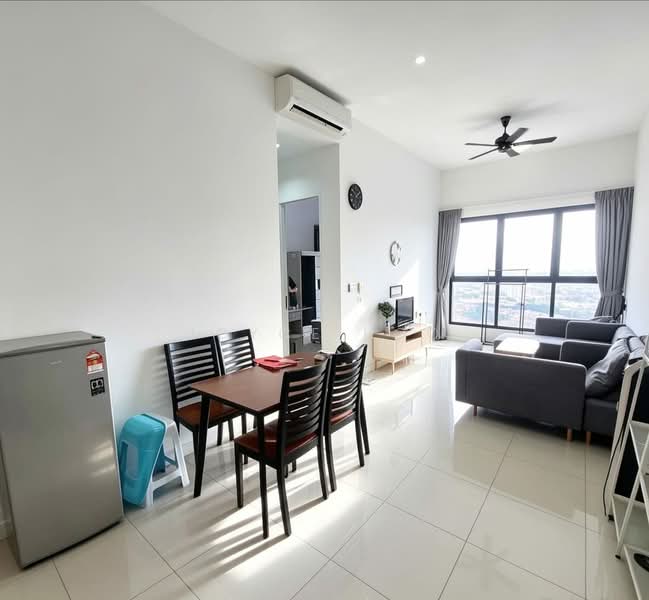 Kediaman Servis untuk Disewa di Le Pavillion - Joyce Hoo - Living Room - PropertyGuru.com.my