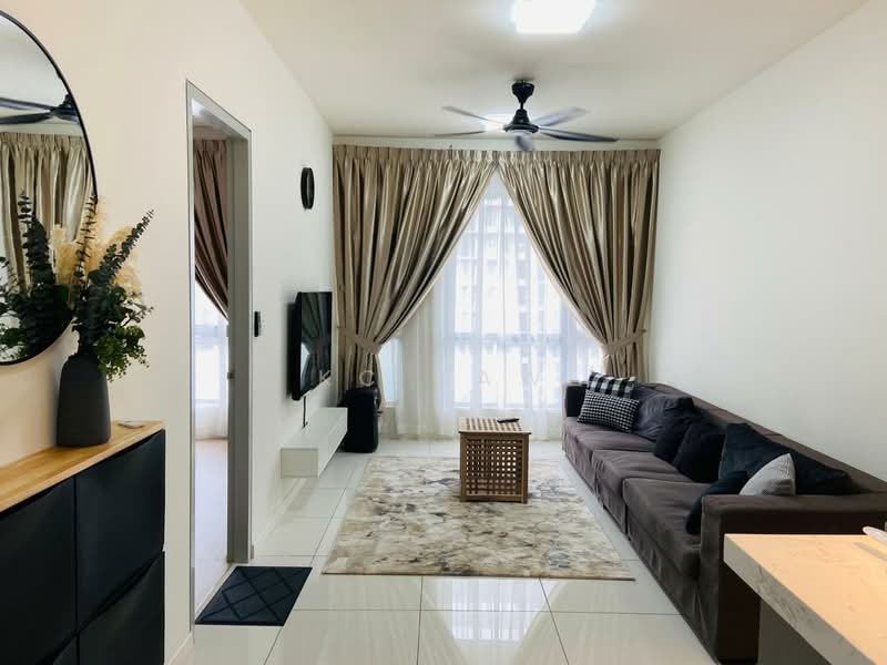 Servis Apartment untuk Disewa di Emerald 9 - KC KAW - Living Room - PropertyGuru.com.my
